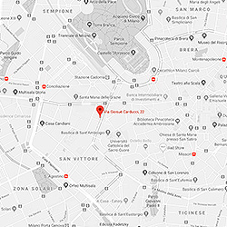 Mappa con posizione di LGL avvocati