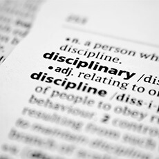 Procedimenti disciplinari